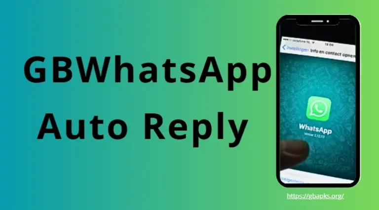 gbwhatsapp auto reply